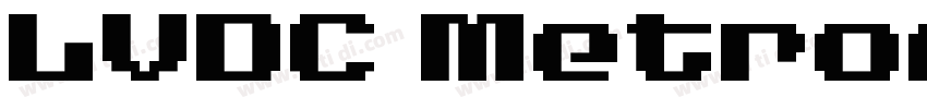 LVDC Metropolis Regu字体转换